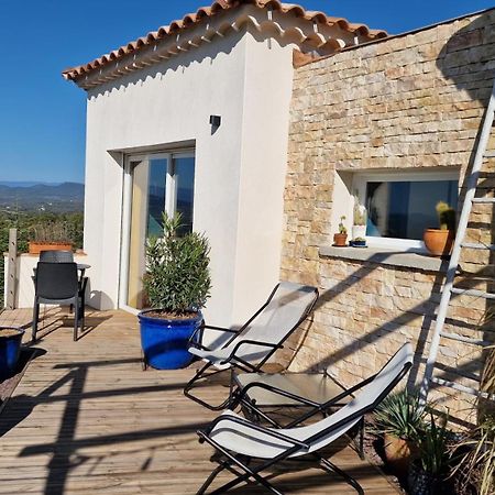 Reve D'Escapade Chambre Avec Vue Sublime Sur Les Cevennes Ardechoises Barjac  Dış mekan fotoğraf