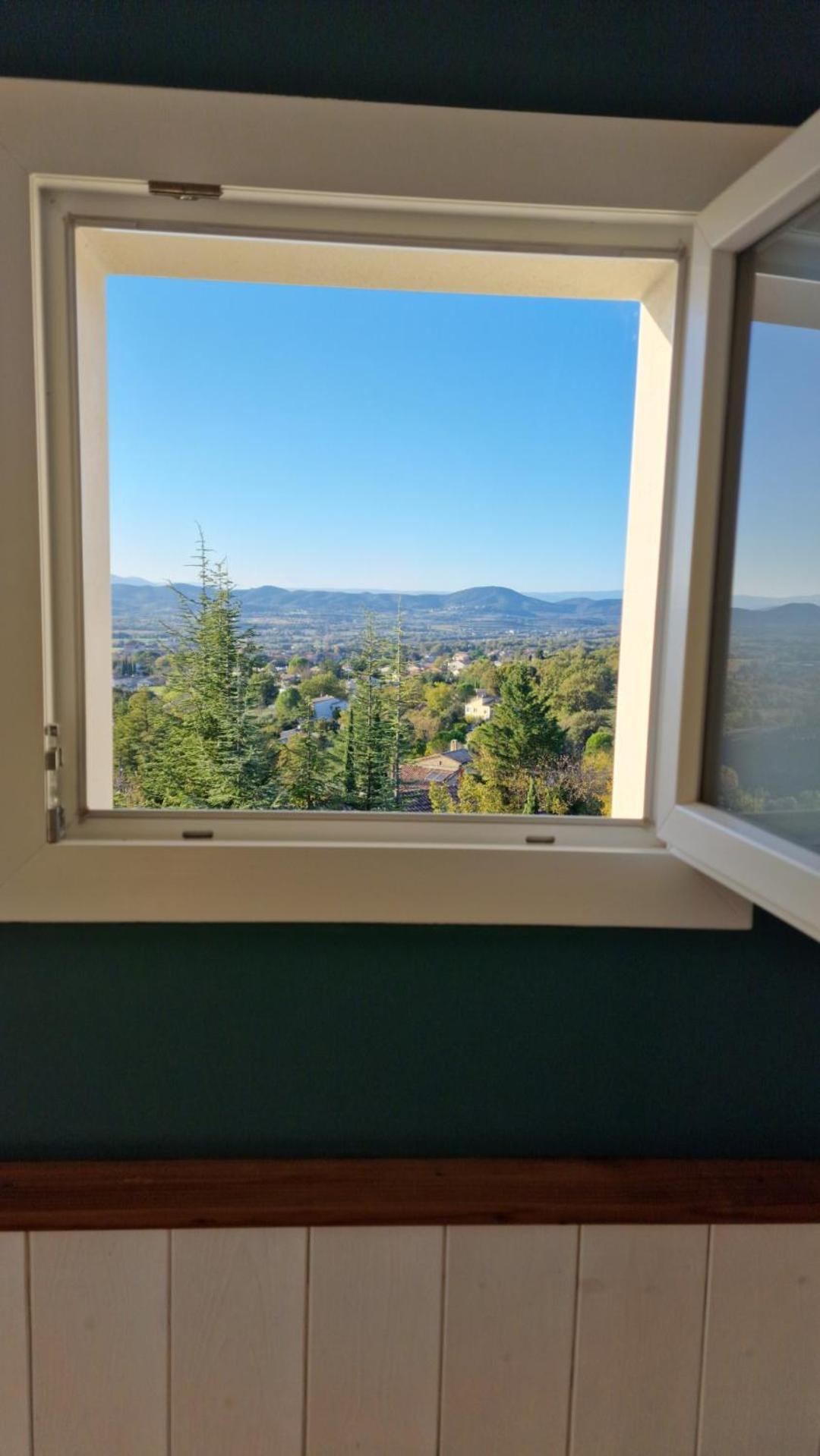 Reve D'Escapade Chambre Avec Vue Sublime Sur Les Cevennes Ardechoises Barjac  Dış mekan fotoğraf
